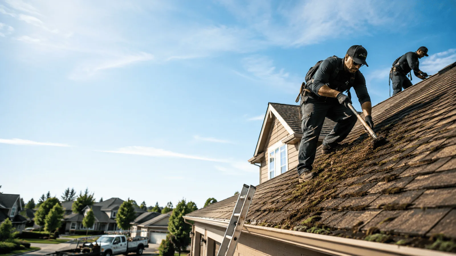 Roof Moss Removal in Dunlap, IA near me